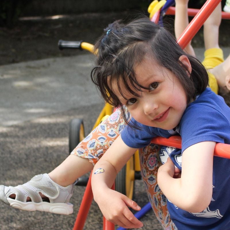 Girl playing - redwood city