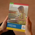 Raising a reader mockup