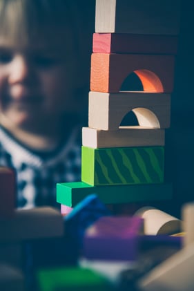 tower building teaches children about engineering