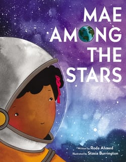 cover of mae among the stars by roda ahmed