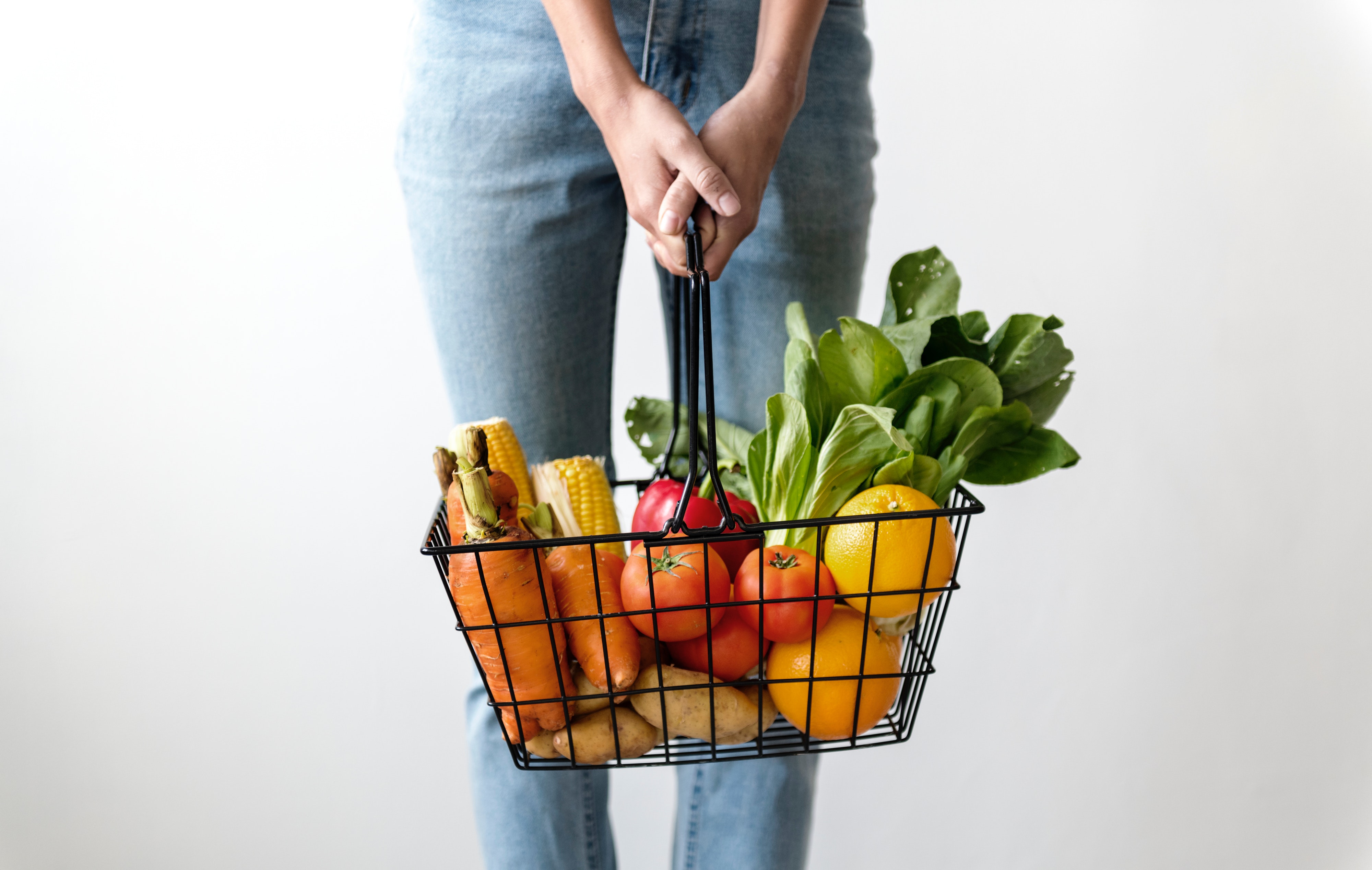 Use less packaging when shopping for groceries