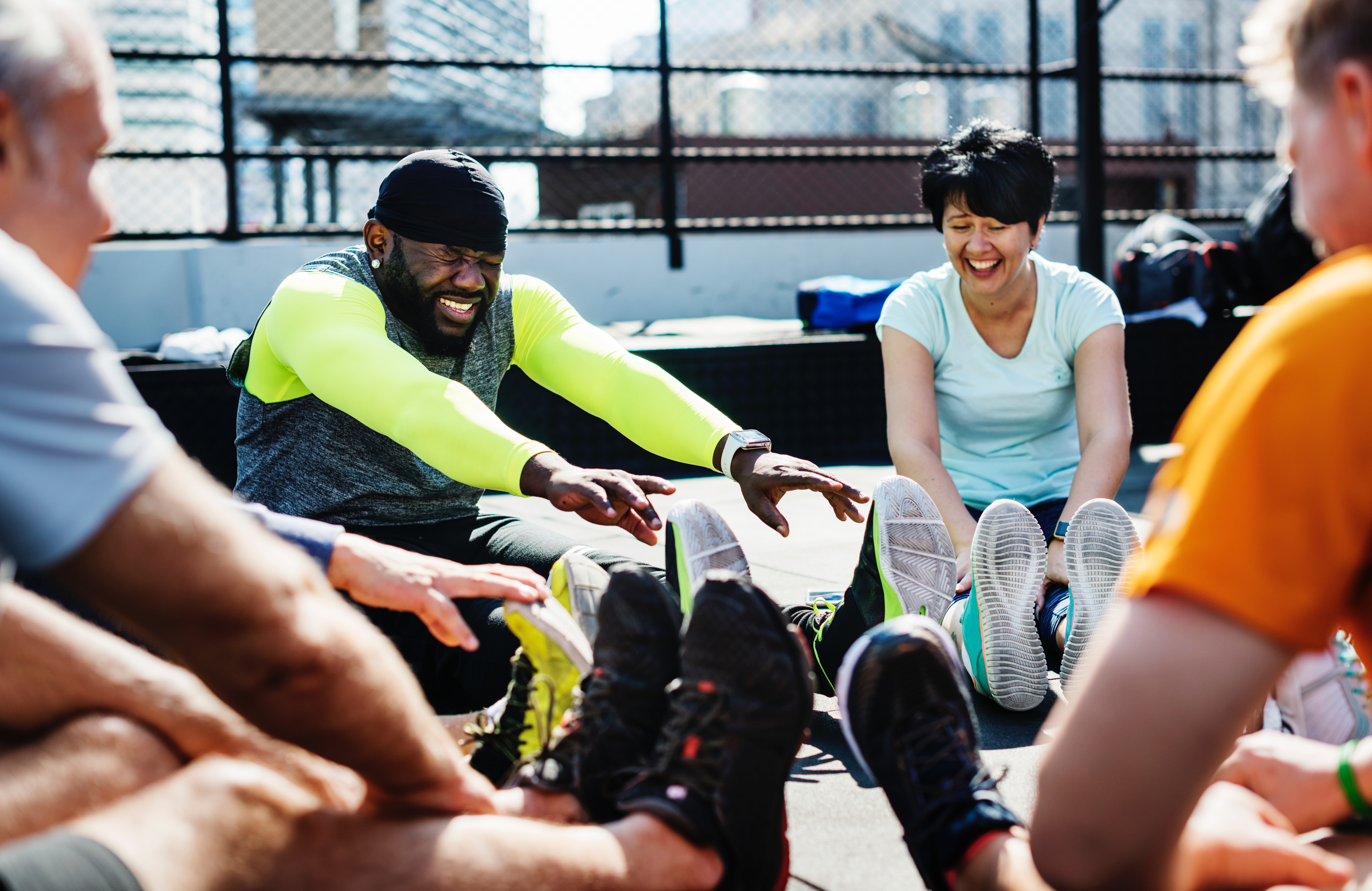 Joining a group is one way to motivate yourself