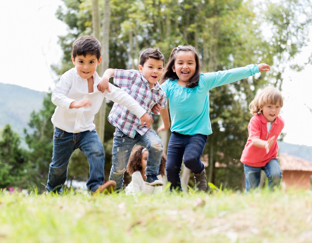 Treasure hunts can get children playing outside